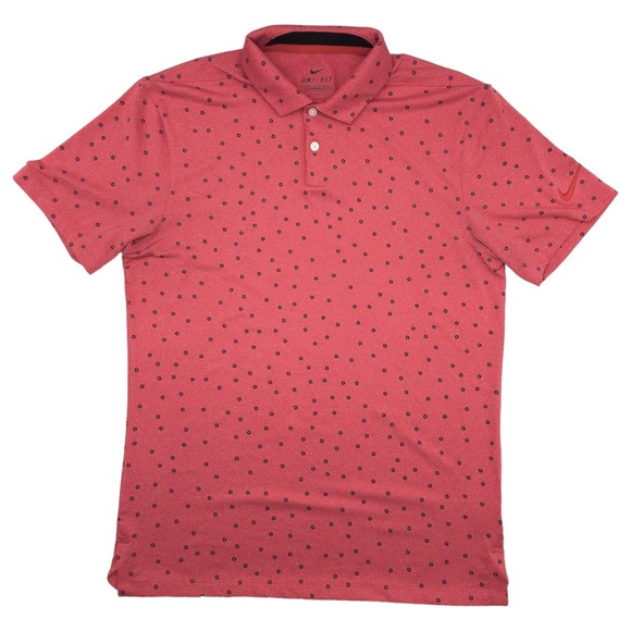 Nike Other - Nike Dri-Fit Polo Shirt Men's Small Pink Floral